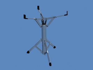 3d drum stand model