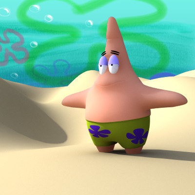 patrick star type c4d