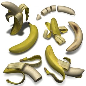 banana 3d 3ds