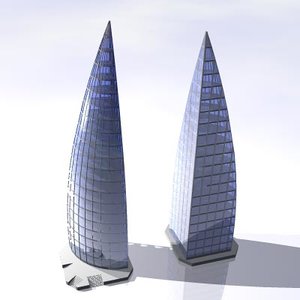 3d skyscraper model