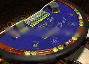 3ds max casino table