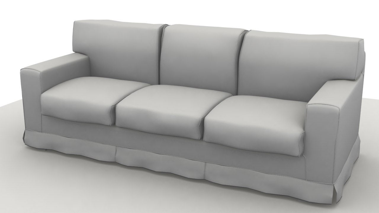 America Sofa 3 Pillows