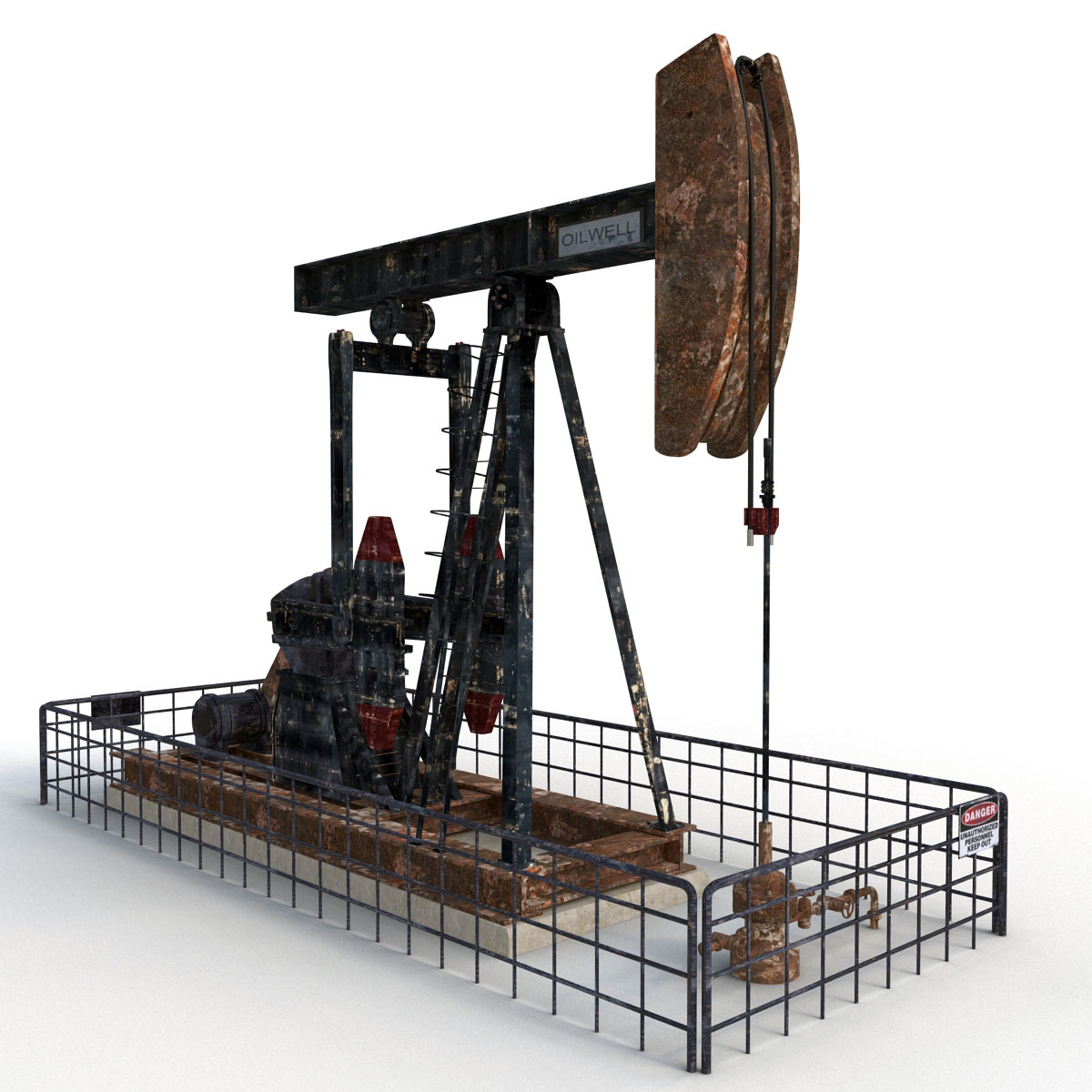 油井3d模型