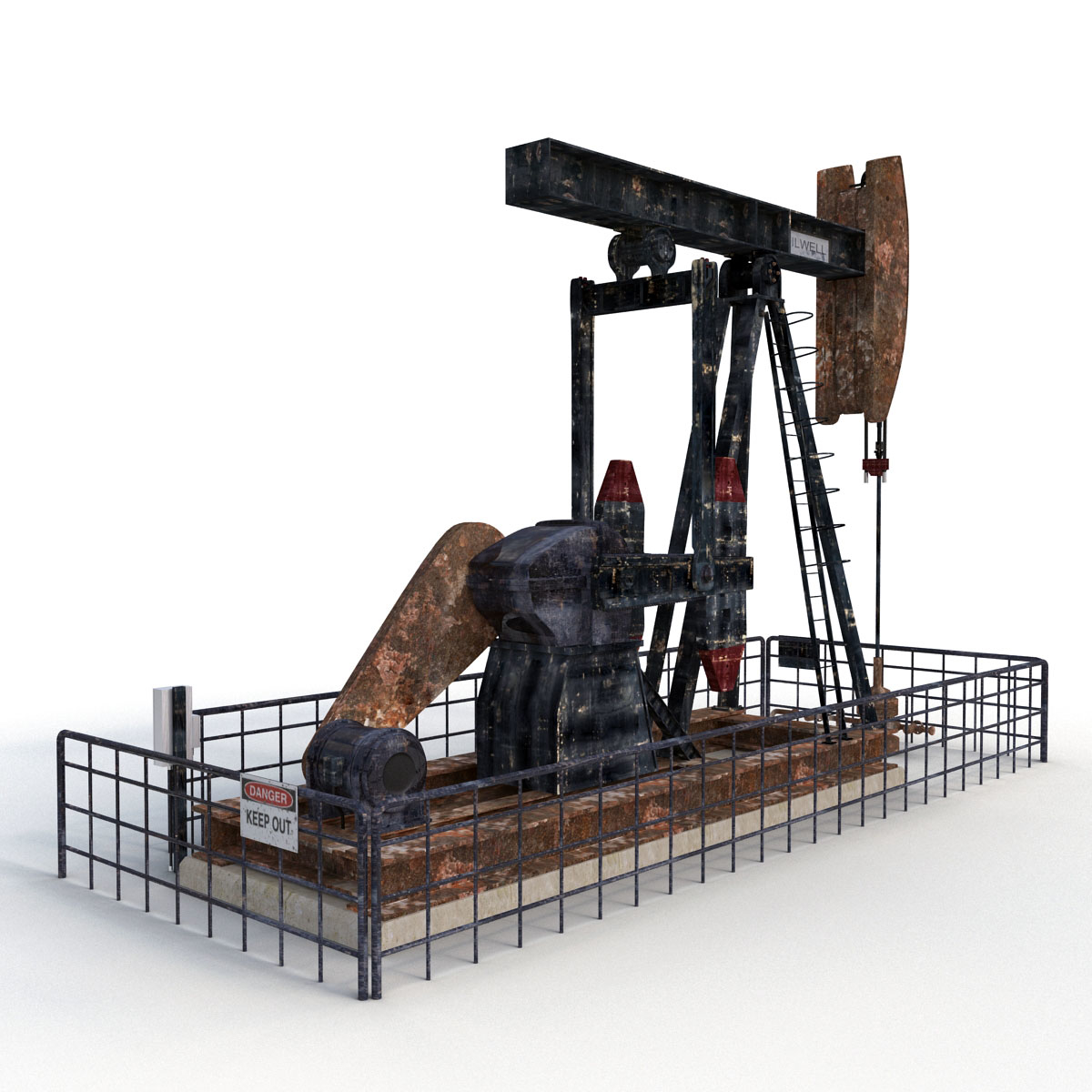 油井3d模型