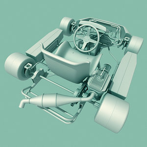 3d shifter kart model