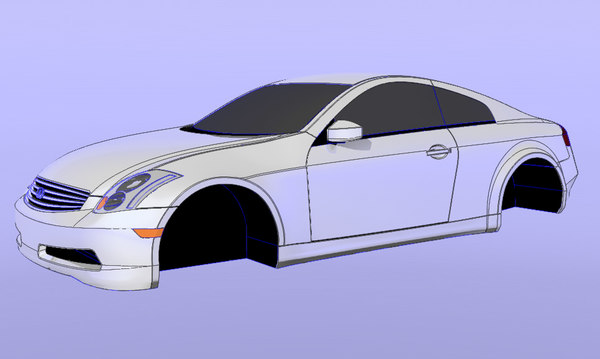infiniti g35 toy car