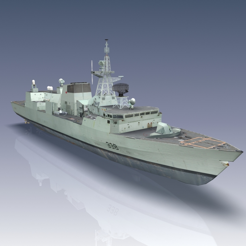 Halifax Class Frigate Model Kit