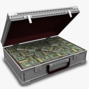 3dsmax cash suitcase