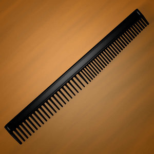 3d comb hairdresser