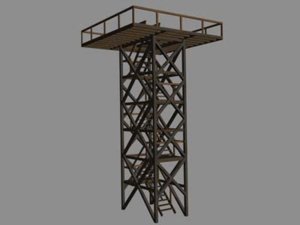 tower bf2 3d model