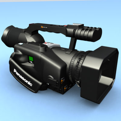 3d model panasonic dvx-100 video