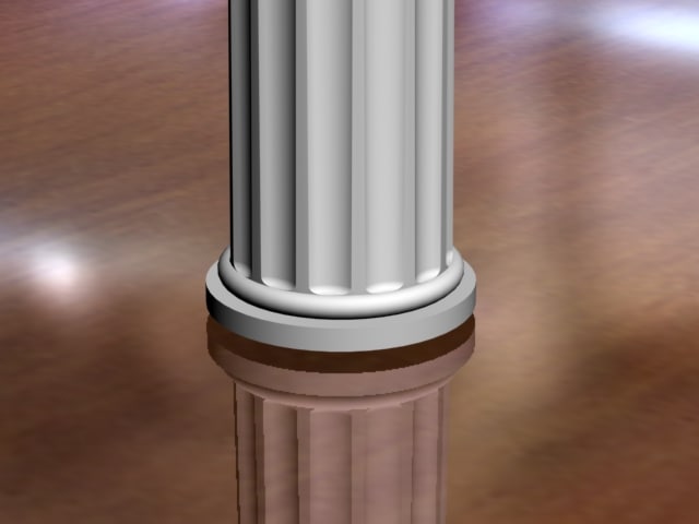 3d pillar columns