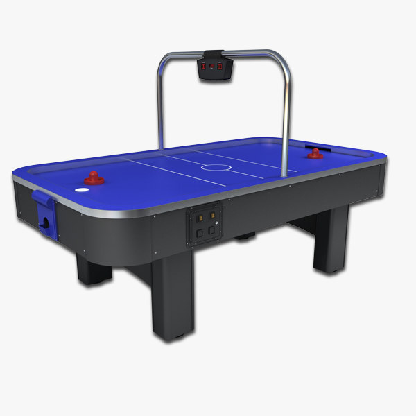 Arcade Air Hockey Table 3d Model