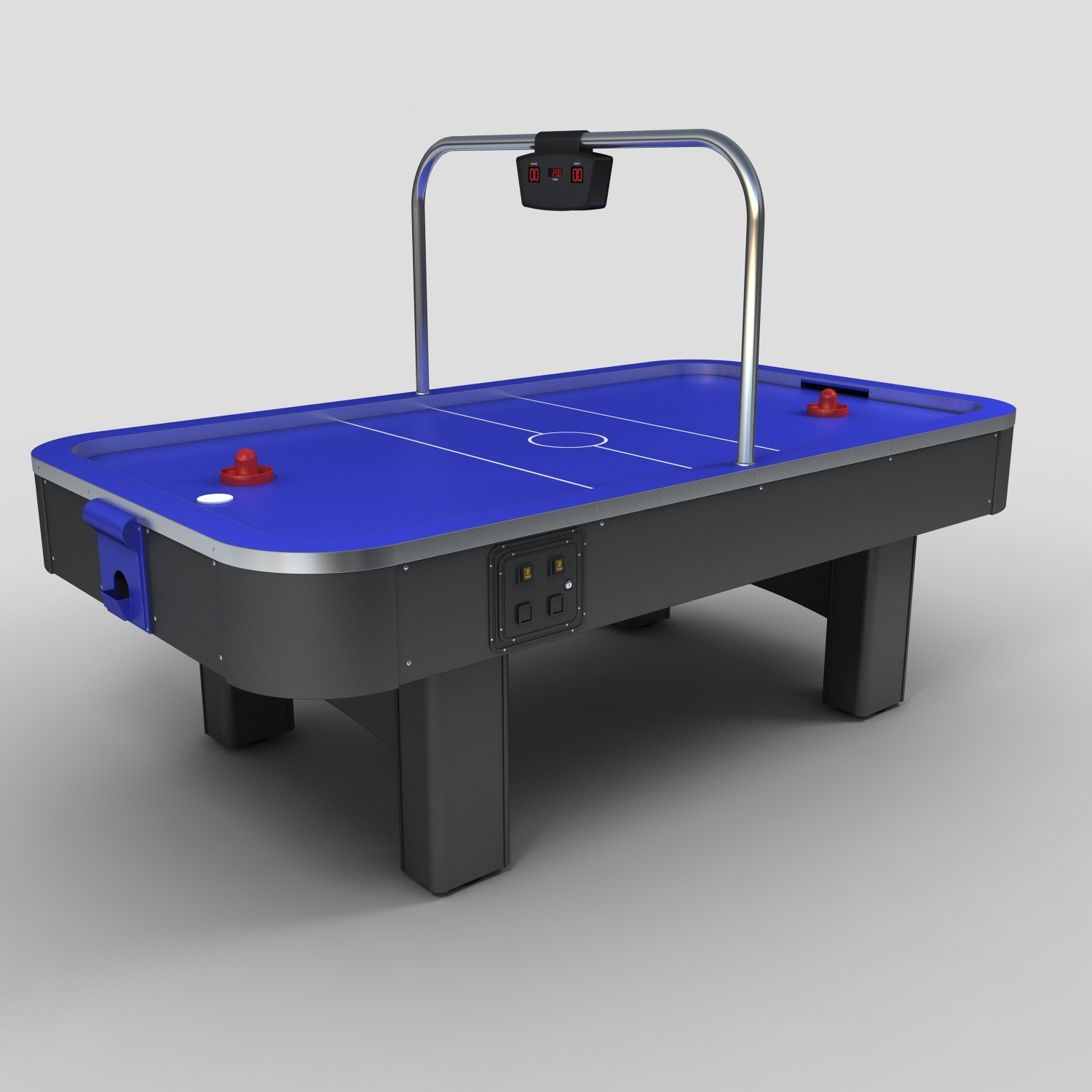 Arcade Air Hockey Table 3d Model
