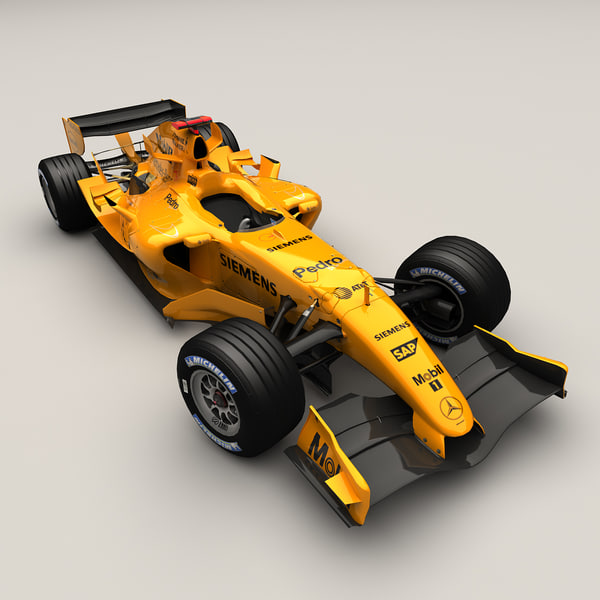 mp4-20 modelled 3d model