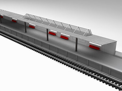 3d model railway