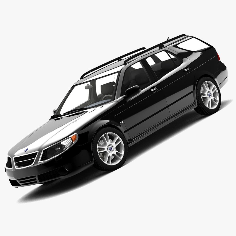 Saab 3d model