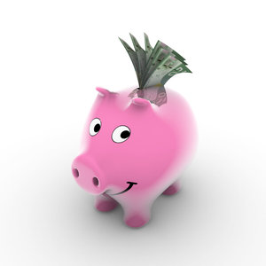 free blend model piggy bank