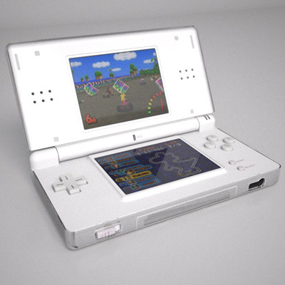 Nintendo Ds Lite 3d Model