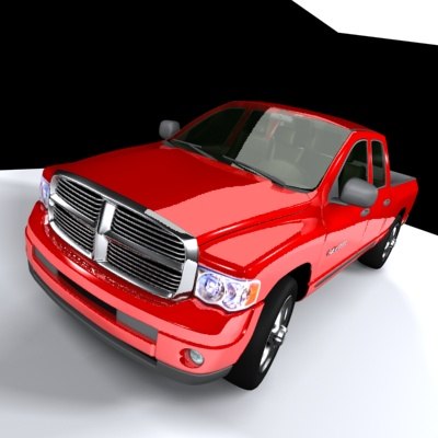 Dodge ram 3d model