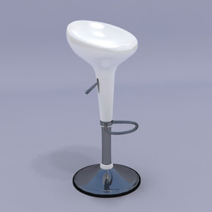 3d bombo stool model