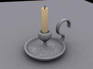 3d 3ds candle holder