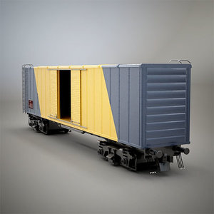 3ds car box boxcar