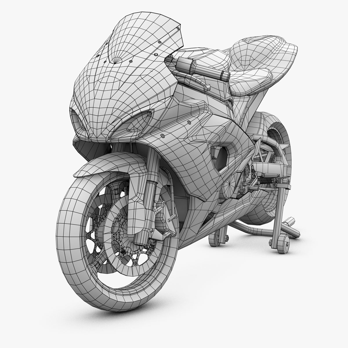 bike body 3d model