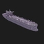 sirius voyager oil tanker 3d model