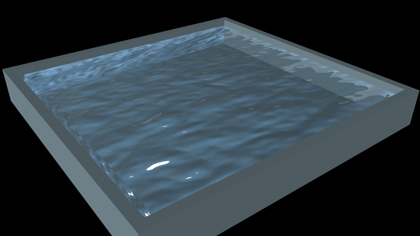 Water 3d model