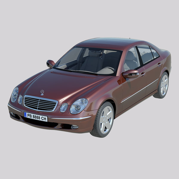 Dxf Mercedes E Class S