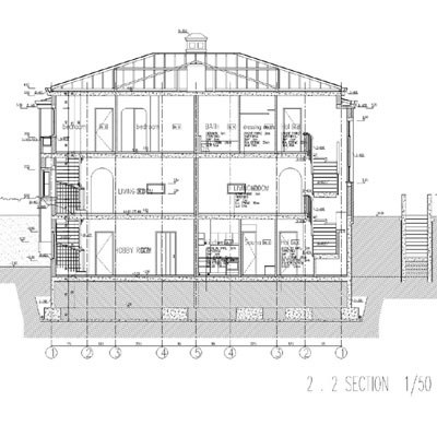 max exterior triplex house