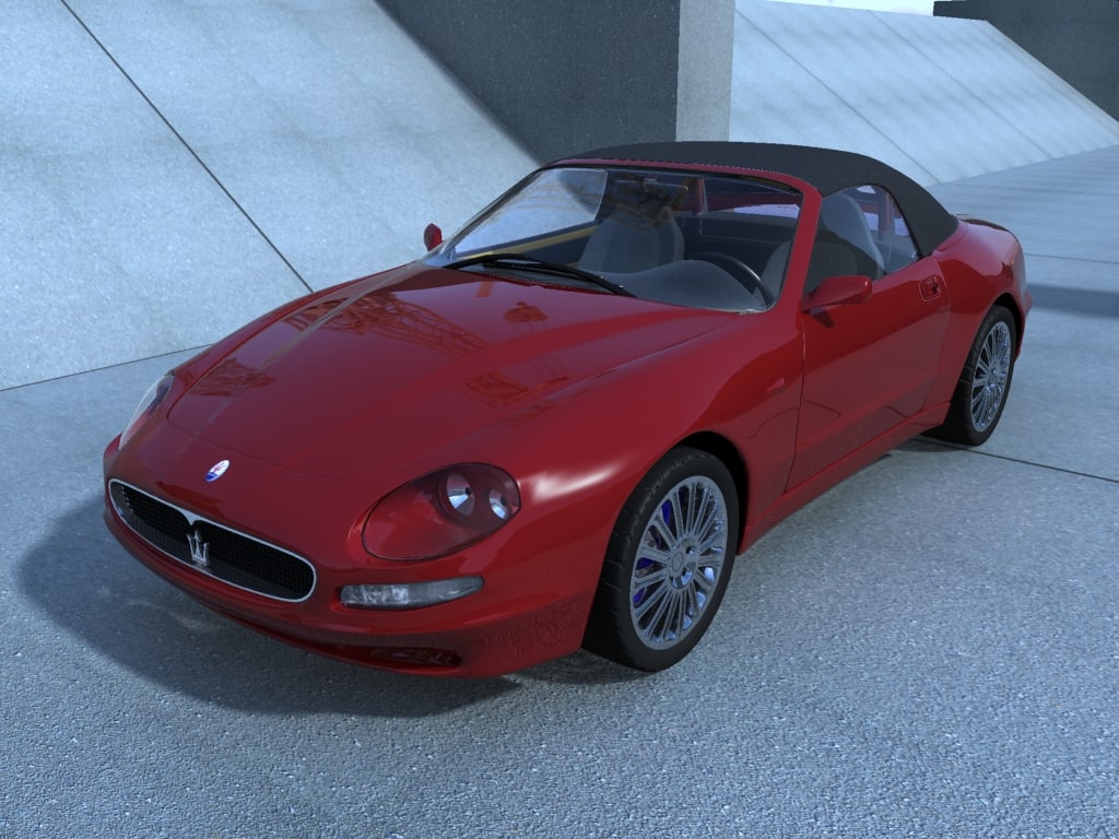 max maserati 3200 spyder car