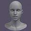 female head 3d model