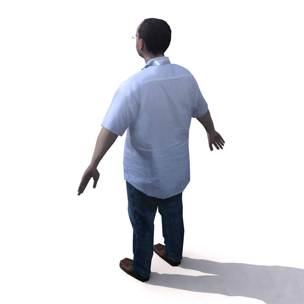 Human Character 3d Model Human character 3d model