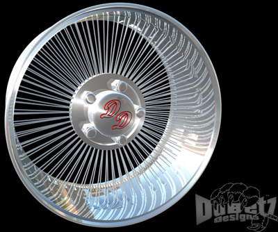 3d Wheels Spokes Rims Dd Model