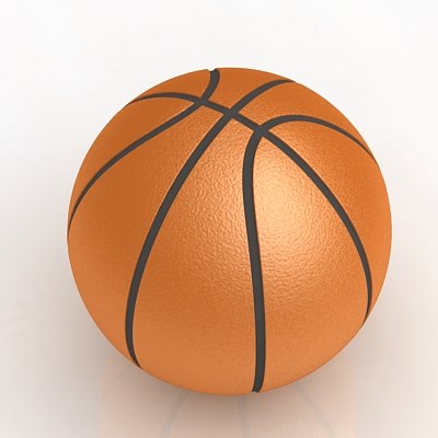 basketball balle 3d model