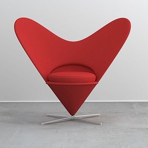 3ds max heart cone chair