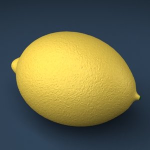 3d lemon lime model