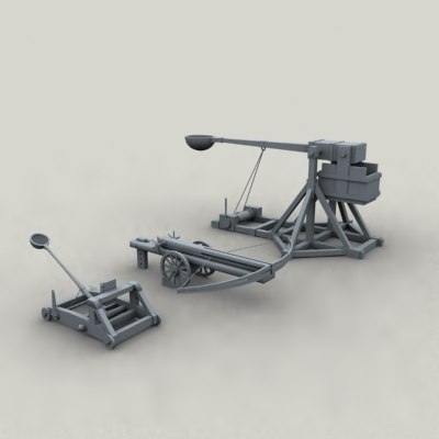 siege engine models plans