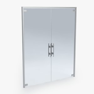 glass door 3d model