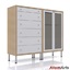 ikea magiker furniture cabinets 3d model