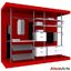 bedroom modular storage 3d model