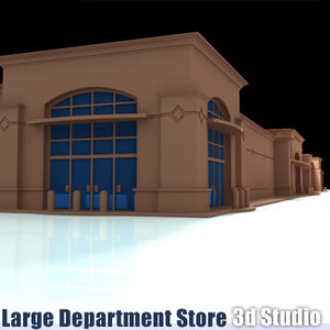 3d model department store