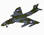3d hawker hunter jet fighters model