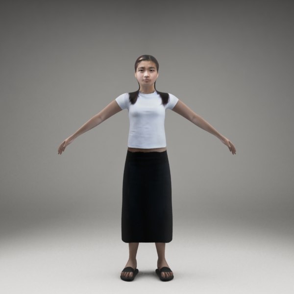 3ds max axyz rigged characters