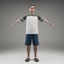 3ds max axyz characters rigged human