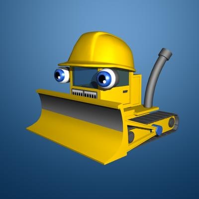 cartoon bulldozer wala