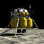 3d model nasa spacecraft moon
