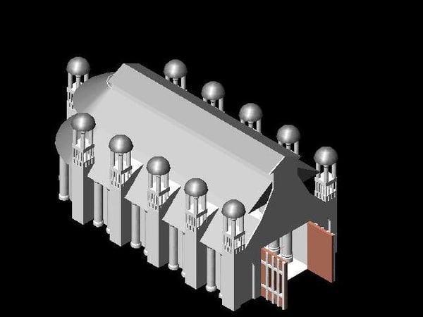 free combine citadel hl2 3d model